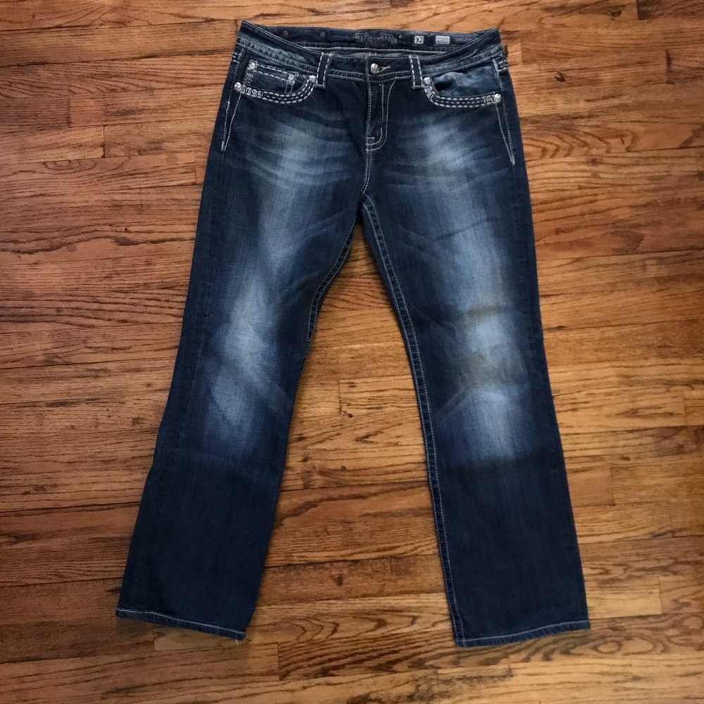 Miss Me Boot Cut Jeans 32x33